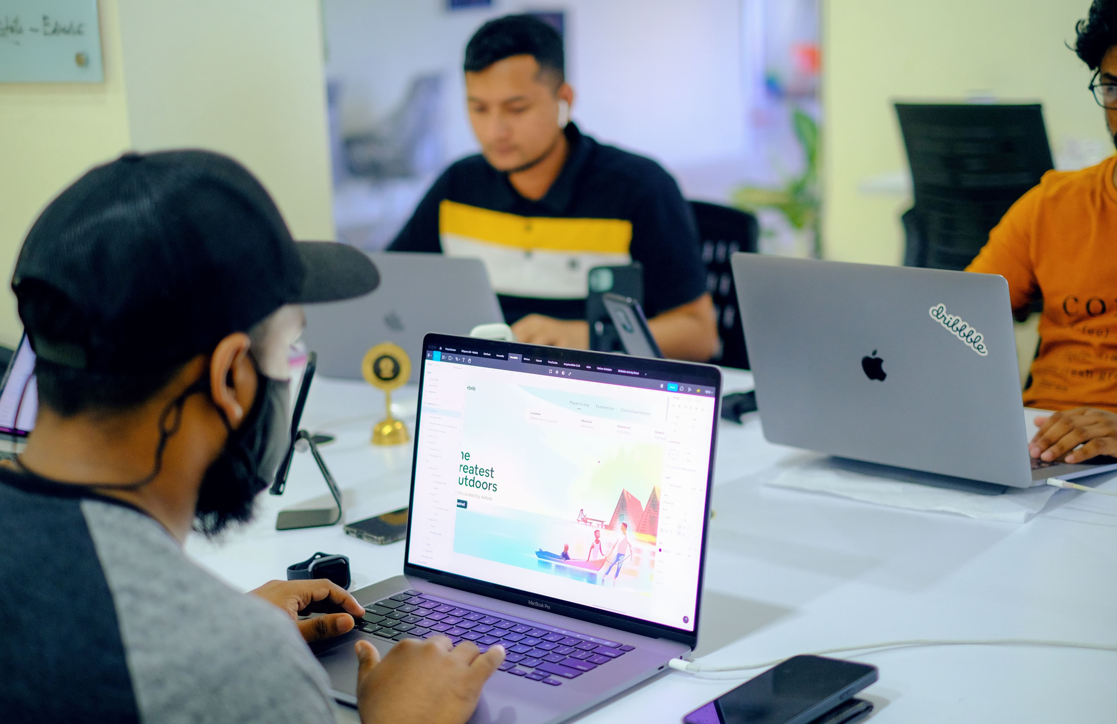 Web design and development agency team at Digital Unicon collaborating on a client project